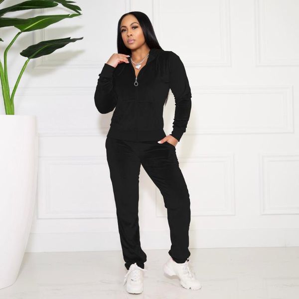women's two piece pants fall winter velvet pant suit tracksuit women zipper hooded long sleeve jackets and straight trouser matching ou, White
women's two piece pants fall winter velvet pant suit tracksuit women zipper hooded long sleeve jackets and straight trouser matching ou, White