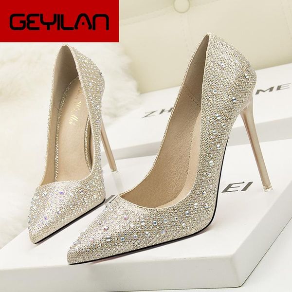 dress shoes wedding elegant luxury designer high heel crystal bling women's pumps party 2021 summer pointed toe fashion, Black
dress shoes wedding elegant luxury designer high heel crystal bling women's pumps party 2021 summer pointed toe fashion, Black