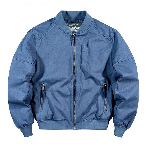 men's jackets autumn classic pilot bomber coats men casual cotton cargo jacket outwear male loose baseball clothing, Black;brown
men's jackets autumn classic pilot bomber coats men casual cotton cargo jacket outwear male loose baseball clothing, Black;brown