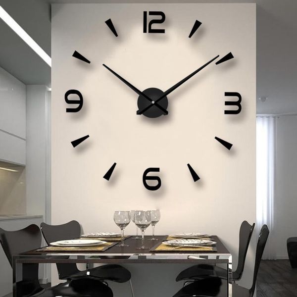 wall clocks large diy clock modern design big decorative living room 3d stickers watch home decor art time silent
wall clocks large diy clock modern design big decorative living room 3d stickers watch home decor art time silent