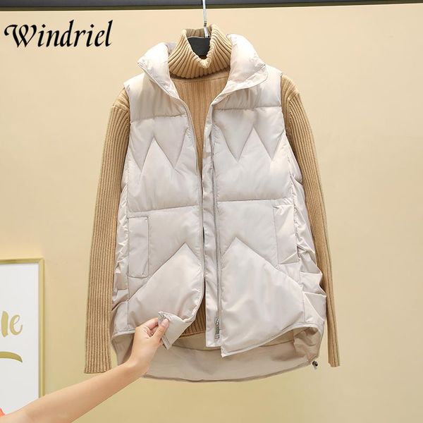 women's vests windriel autumn winter cotton vest sleeveless jacket hooded slim warm ladies waistcoat mandarin collar fashion, Black;white
women's vests windriel autumn winter cotton vest sleeveless jacket hooded slim warm ladies waistcoat mandarin collar fashion, Black;white