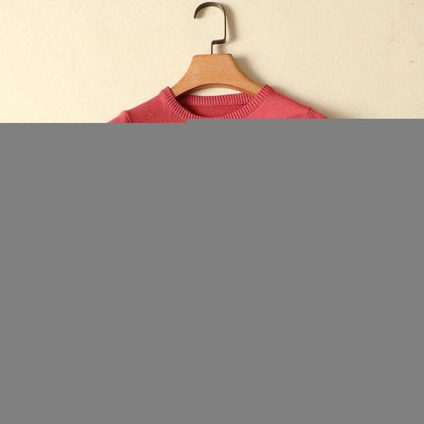 knitted solid women t-shirts summer 2021 short-sleeved slim elastic office lady pulls outwear tees women's t-shirt, White
knitted solid women t-shirts summer 2021 short-sleeved slim elastic office lady pulls outwear tees women's t-shirt, White