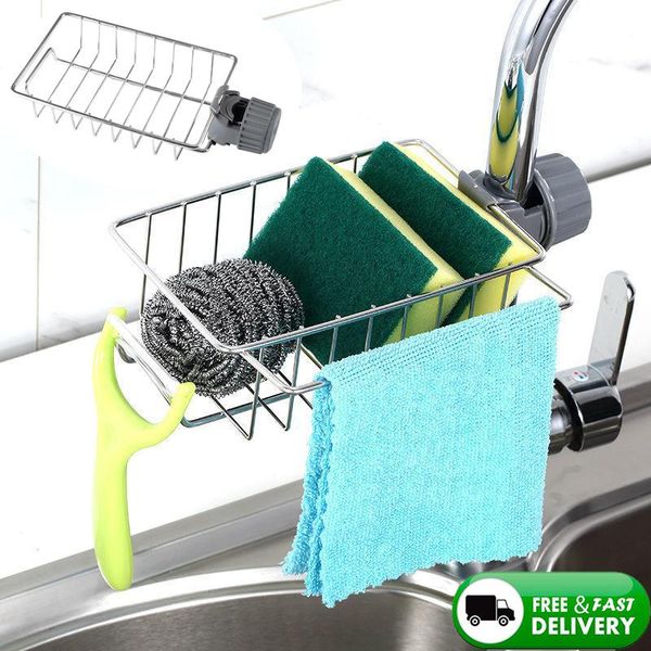 storage baskets stainless steel faucet rack kitchen shelf sponge dish cloth finishing drain pool rag dry
storage baskets stainless steel faucet rack kitchen shelf sponge dish cloth finishing drain pool rag dry