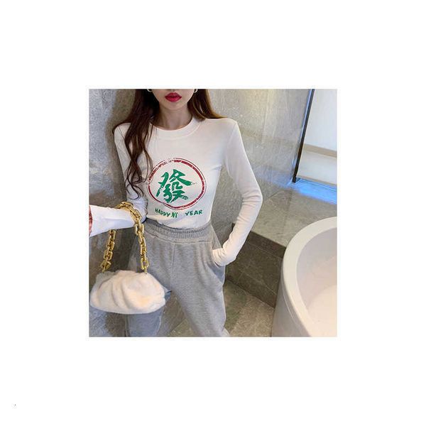 women's sweaters i you a fortune. cotton text printed long sleeve t-shirt bottom's clothing 2021 autumn clothing, White;black
women's sweaters i you a fortune. cotton text printed long sleeve t-shirt bottom's clothing 2021 autumn clothing, White;black
