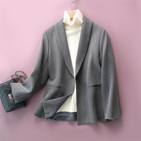 women's suits & blazers 2021 autumn winter women wool blazer 20%wool 80%poly khaki office lady jacket spring coat female, White;black
women's suits & blazers 2021 autumn winter women wool blazer 20%wool 80%poly khaki office lady jacket spring coat female, White;black
