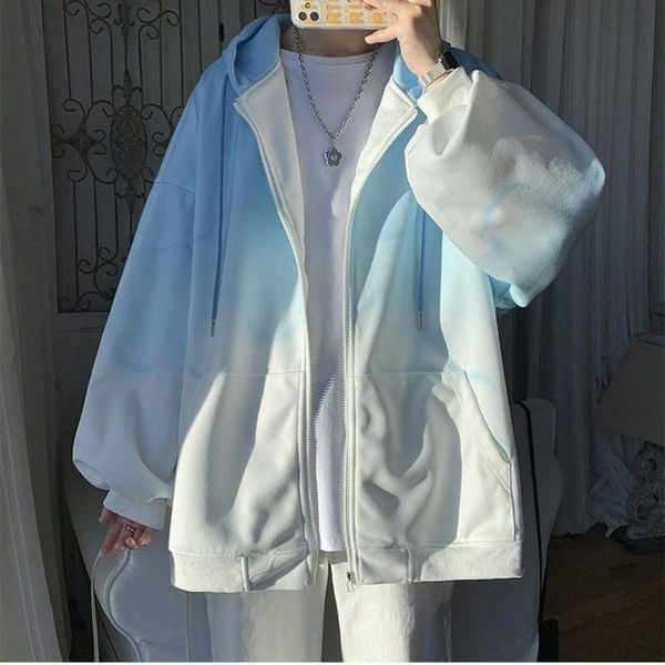 women's hoodies & sweatshirts women tie dye blue 2021 long sleeve oversize hooded autumn loose korean zipper jackets female y2k coat ou, Black
women's hoodies & sweatshirts women tie dye blue 2021 long sleeve oversize hooded autumn loose korean zipper jackets female y2k coat ou, Black