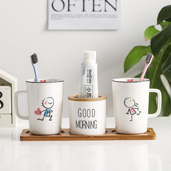 bath accessory set modern home decor couple bathroom accessories ceramic cute toothbrush holder toothpaste dispenser toilet bamboo tray stor
bath accessory set modern home decor couple bathroom accessories ceramic cute toothbrush holder toothpaste dispenser toilet bamboo tray stor