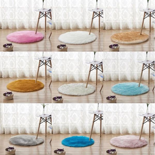 cushion/decorative pillow home carpet wool imitation sheepskin round fur non-slip bedroom furry bathroom decoration w918
cushion/decorative pillow home carpet wool imitation sheepskin round fur non-slip bedroom furry bathroom decoration w918