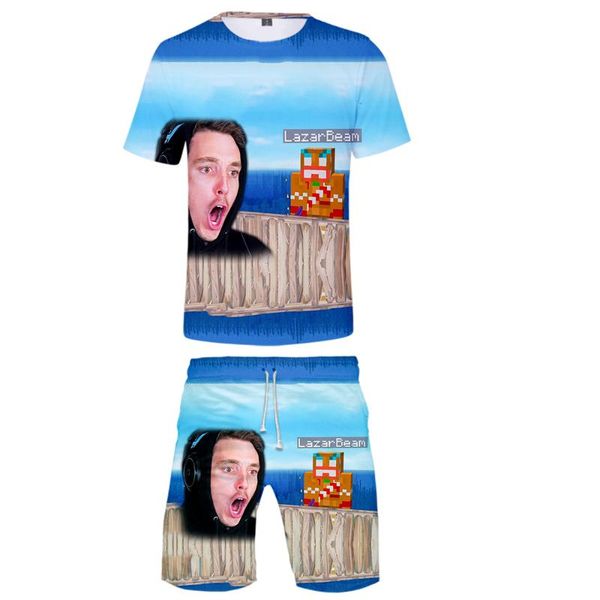 men's t-shirts lazarbeam anime harajuku mens set sportswear kit shorts t shirt men casual 2pcs suit t-shirts+shorts sets streetwear, White;black
men's t-shirts lazarbeam anime harajuku mens set sportswear kit shorts t shirt men casual 2pcs suit t-shirts+shorts sets streetwear, White;black