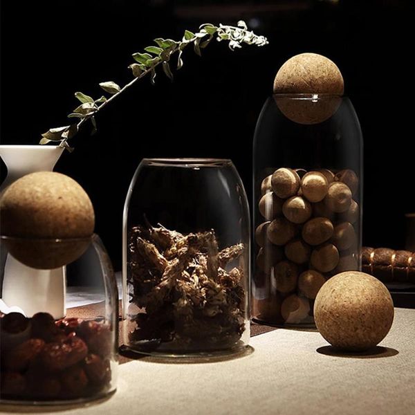 storage bottles & jars glass mason jar transparent sealed bottle with round cork candy tea boxes food grains container
storage bottles & jars glass mason jar transparent sealed bottle with round cork candy tea boxes food grains container
