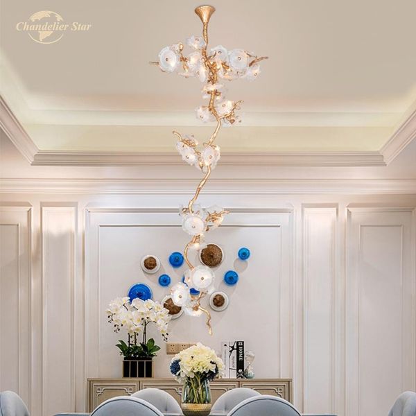 chandeliers modern luxury lighting glass led lights tree branch copper lamp lustre for living room dining staircase villa
chandeliers modern luxury lighting glass led lights tree branch copper lamp lustre for living room dining staircase villa