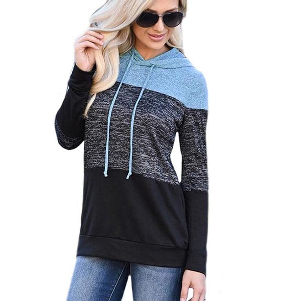 women's hoodies & sweatshirts autumn/winter striped patchwork pullover fashion lace-up hooded hoodie sweatshirt casual full sleeve ladi, Black
women's hoodies & sweatshirts autumn/winter striped patchwork pullover fashion lace-up hooded hoodie sweatshirt casual full sleeve ladi, Black