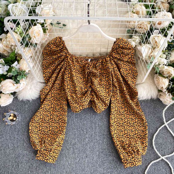 women's blouses & shirts lady fashion retro floral short square neck fold slim long sleeve holiday shirt blouse clothes, White
women's blouses & shirts lady fashion retro floral short square neck fold slim long sleeve holiday shirt blouse clothes, White