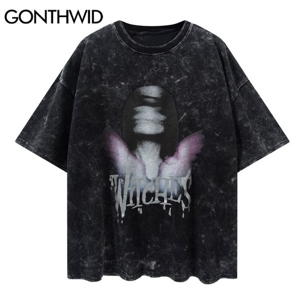 tshirts harajuku vintage distressed creative print tees shirts streetwear hip hop punk rock gothic casual loose 210602, White;black
tshirts harajuku vintage distressed creative print tees shirts streetwear hip hop punk rock gothic casual loose 210602, White;black