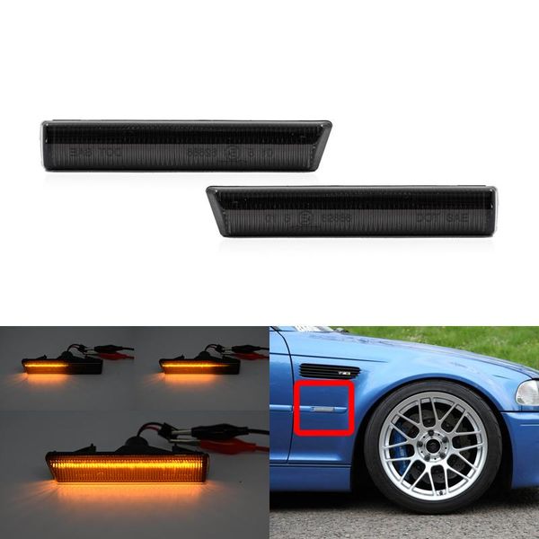 dynamic blinker amber led side marker light turn signal lamp for e46 3-series m3 coupe/convertible 01-06 e38 7-series 95-01 emergency li lig
dynamic blinker amber led side marker light turn signal lamp for e46 3-series m3 coupe/convertible 01-06 e38 7-series 95-01 emergency li lig