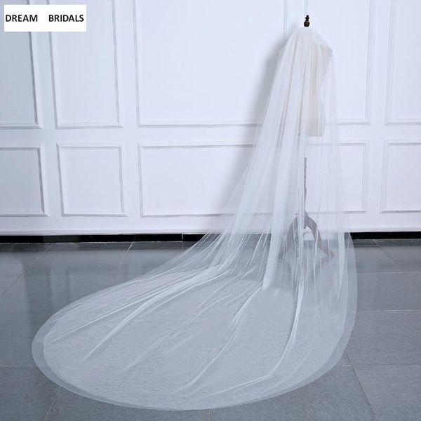 bridal veils in stock white/ivory one layers 3 meters long veil wedding cathedral accessories with comb, Black
bridal veils in stock white/ivory one layers 3 meters long veil wedding cathedral accessories with comb, Black