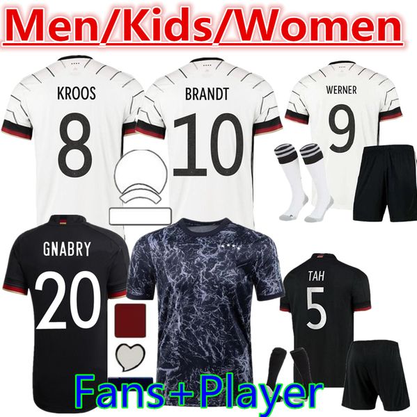 20 21 soccer jerseys fans player version hummels kroos gnabry werner draxler reus muller gotze germany camisa de futebol football shirt cami, Black;yellow
20 21 soccer jerseys fans player version hummels kroos gnabry werner draxler reus muller gotze germany camisa de futebol football shirt cami, Black;yellow