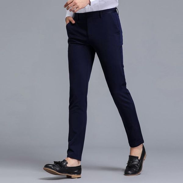 the men's trousers for summer suit pure color breathable pants fashion business casual feet nine minutes of suits & blazers, White;black
the men's trousers for summer suit pure color breathable pants fashion business casual feet nine minutes of suits & blazers, White;black