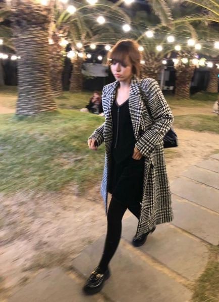 women's wool & blends autumn and winter women long retro black white plaid warm woolen coat 2021 houndstooth mid-length slim
women's wool & blends autumn and winter women long retro black white plaid warm woolen coat 2021 houndstooth mid-length slim