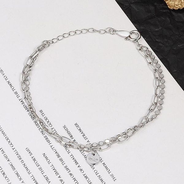 charm bracelets kofsac women fashion silver color bracelet double layers beads fine chain jewelry lady party accessories birthday gift, Golden;silver
charm bracelets kofsac women fashion silver color bracelet double layers beads fine chain jewelry lady party accessories birthday gift, Golden;silver