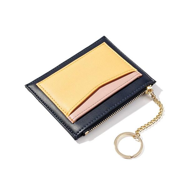 card holders fashion slim case women small zipper wallet pu leather short purse key chain ladies coin bag, Brown;gray
card holders fashion slim case women small zipper wallet pu leather short purse key chain ladies coin bag, Brown;gray