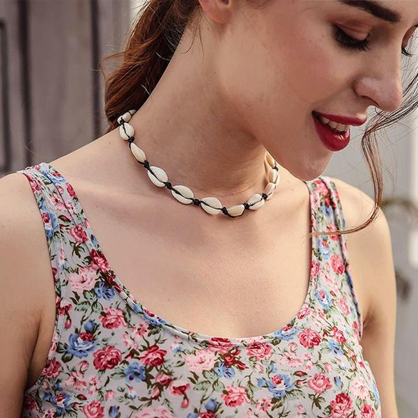 natural shell beads choker necklaces adjustable rope chain seashell collare summer beach jewelry women lady gifts cn58 chokers, Golden;silver
natural shell beads choker necklaces adjustable rope chain seashell collare summer beach jewelry women lady gifts cn58 chokers, Golden;silver