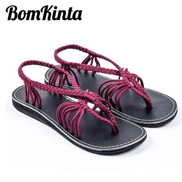 bomkinta summer gladiator sandals women peep toe ladies beach bohemia cross-tie shoes woman plus size 35-44 flip flops, Black
bomkinta summer gladiator sandals women peep toe ladies beach bohemia cross-tie shoes woman plus size 35-44 flip flops, Black