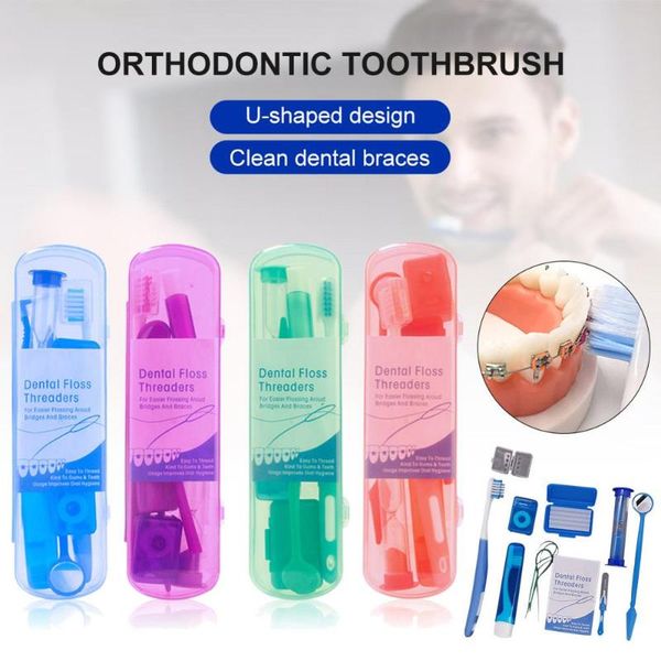 bath accessory set orthodontic dental care kit braces toothbrush foldable mirror interdental brush with carrying case oral tools
bath accessory set orthodontic dental care kit braces toothbrush foldable mirror interdental brush with carrying case oral tools