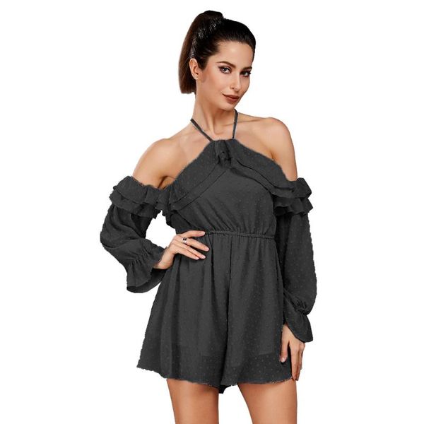 women's jumpsuits & rompers women holiday boho floral playsuit off shoulder jumpsuit shorts halter romper summer beach casual slim outf, Black;white
women's jumpsuits & rompers women holiday boho floral playsuit off shoulder jumpsuit shorts halter romper summer beach casual slim outf, Black;white