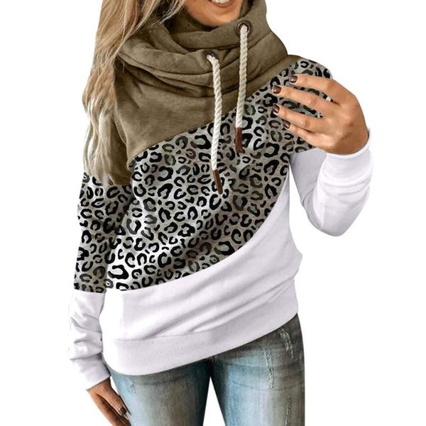 women's hoodies & sweatshirts women sweatshirt long sleeve leopard print patchwork hooded harajuku oversized pullover hoody, Black
women's hoodies & sweatshirts women sweatshirt long sleeve leopard print patchwork hooded harajuku oversized pullover hoody, Black