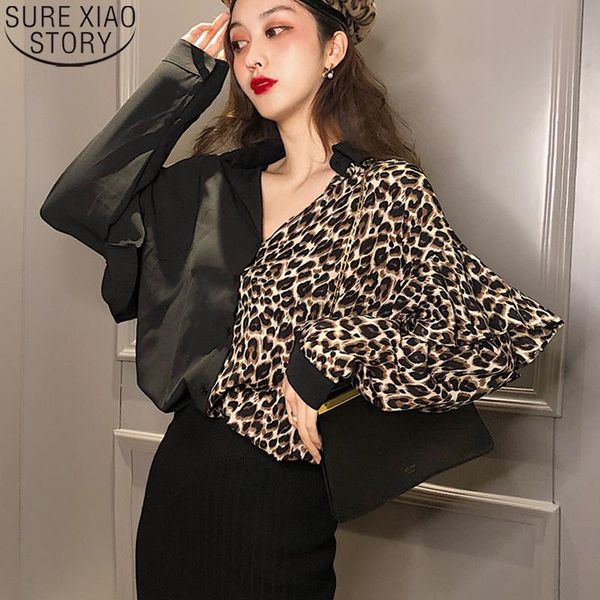 vintage shirt casual loose ruffles fashion leopard blouse women long sleeve spliced female clothes blusas 12050 women's blouses &, White
vintage shirt casual loose ruffles fashion leopard blouse women long sleeve spliced female clothes blusas 12050 women's blouses &, White