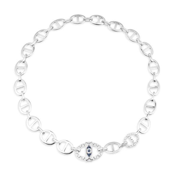 chains fashion pure 925 sterling silver evil eye chaine maille marine chain link necklace women april symbole brand jewelry
chains fashion pure 925 sterling silver evil eye chaine maille marine chain link necklace women april symbole brand jewelry