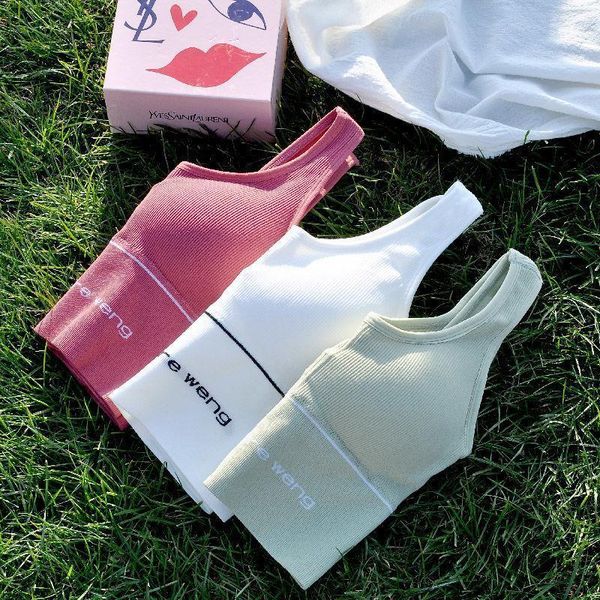 net red back short sports waistcoat with small sling for women's summer and korean edition camisoles & tanks, Black;white
net red back short sports waistcoat with small sling for women's summer and korean edition camisoles & tanks, Black;white