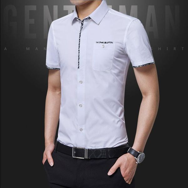 men's casual shirts arrival fashion brand clothing long sleeve shirt men korean slim design formal male dress size -5xl, White;black
men's casual shirts arrival fashion brand clothing long sleeve shirt men korean slim design formal male dress size -5xl, White;black