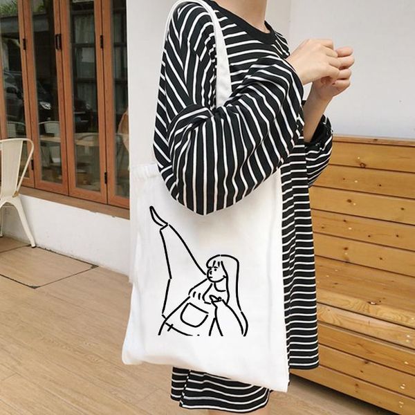 evening bags women reusable foldabl cotton canvas shopper bag girl harajuku 90s y2k classic vintage shoulder handbag female bolsa compra
evening bags women reusable foldabl cotton canvas shopper bag girl harajuku 90s y2k classic vintage shoulder handbag female bolsa compra
