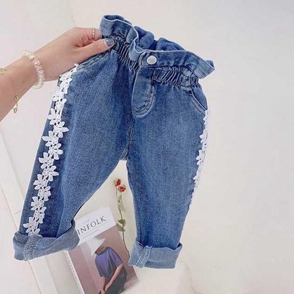 fashion children's clothes 2021 autumn girls jeans bud pant kids baby lace princess washed denim pants trousers s11495, Blue
fashion children's clothes 2021 autumn girls jeans bud pant kids baby lace princess washed denim pants trousers s11495, Blue