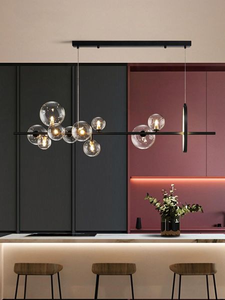 pendant lamps nordic dining room lights glass ball led strip chandelier restaurant modern living lighting novelty cafe deco hanging lamp
pendant lamps nordic dining room lights glass ball led strip chandelier restaurant modern living lighting novelty cafe deco hanging lamp