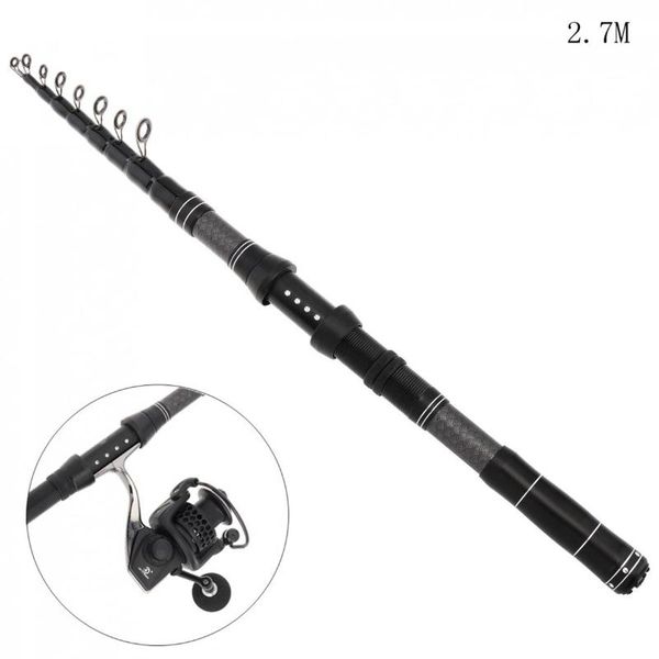2.7m carbon fiber fishing rods fasten guide ultra short 9 section lightweight durable portable pole boat
2.7m carbon fiber fishing rods fasten guide ultra short 9 section lightweight durable portable pole boat