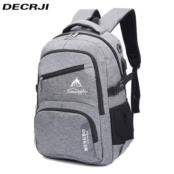 backpack decrji oxford men large capacity usb charging laprucksack travel school bags for teenagers escolar mochila
backpack decrji oxford men large capacity usb charging laprucksack travel school bags for teenagers escolar mochila