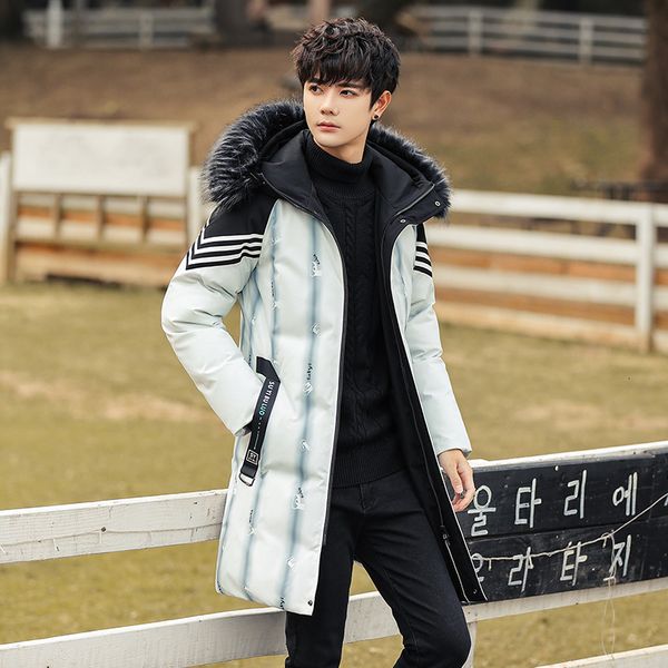 men's leather & faux winter men long down jacket fashion solid sleeve thick warm cotton outwear casual parkas male coat drop i7u4, Black
men's leather & faux winter men long down jacket fashion solid sleeve thick warm cotton outwear casual parkas male coat drop i7u4, Black