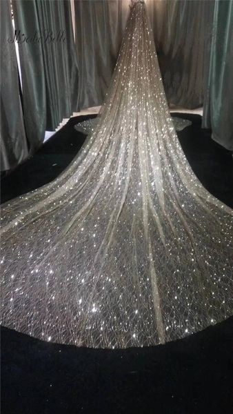 bridal veils modabelle luxurious wedding veil cathedral shiny sequins 3m/5 star starry bride long tail wholesale, Black
bridal veils modabelle luxurious wedding veil cathedral shiny sequins 3m/5 star starry bride long tail wholesale, Black