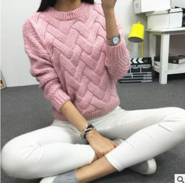 women's sweaters women plaid o-neck autumn and winter pullover female casual sweater, White;black
women's sweaters women plaid o-neck autumn and winter pullover female casual sweater, White;black