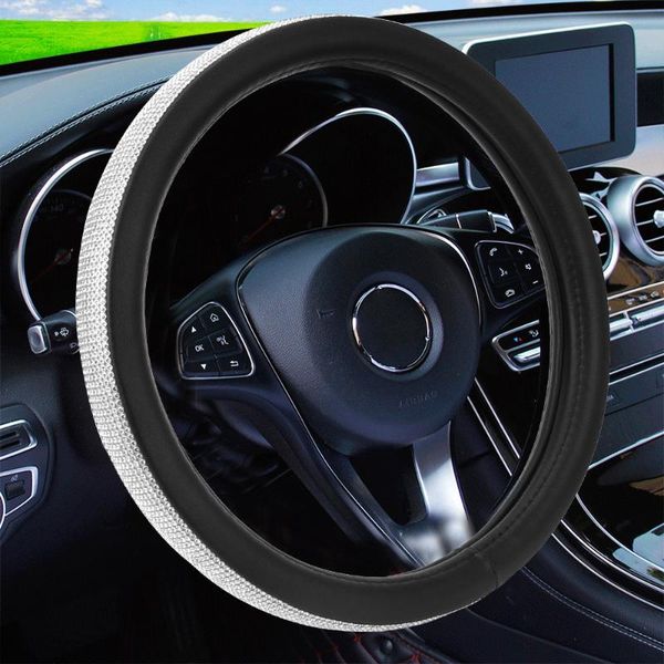 steering wheel covers universal pu leather for 37 to 38cm car crystal cover shiny rhinestones auto gear
steering wheel covers universal pu leather for 37 to 38cm car crystal cover shiny rhinestones auto gear