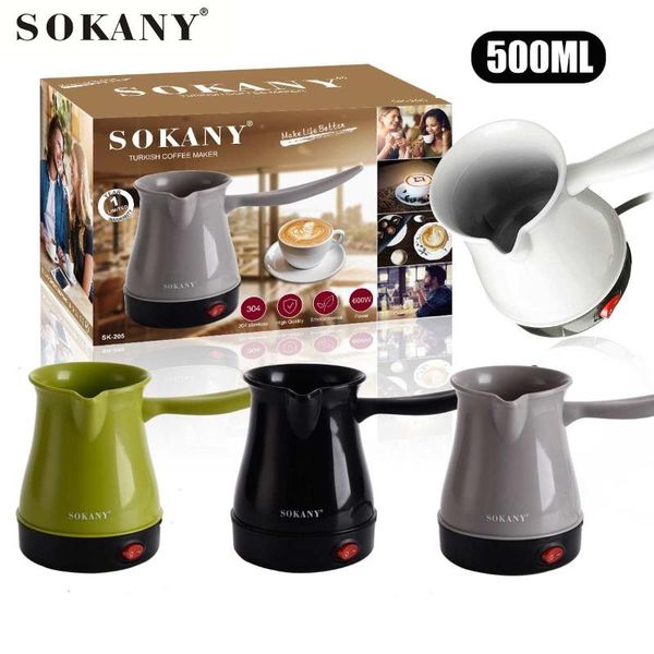 500ml portable coffee maker greek turkish espresso percolator machine electric moka pot fast and heat resistant multifunction roasters
500ml portable coffee maker greek turkish espresso percolator machine electric moka pot fast and heat resistant multifunction roasters