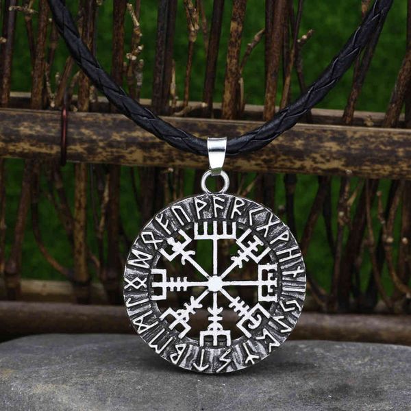 viking series nordic hollow out tide hollow out compass men's accessories pendant necklace, Silver
viking series nordic hollow out tide hollow out compass men's accessories pendant necklace, Silver