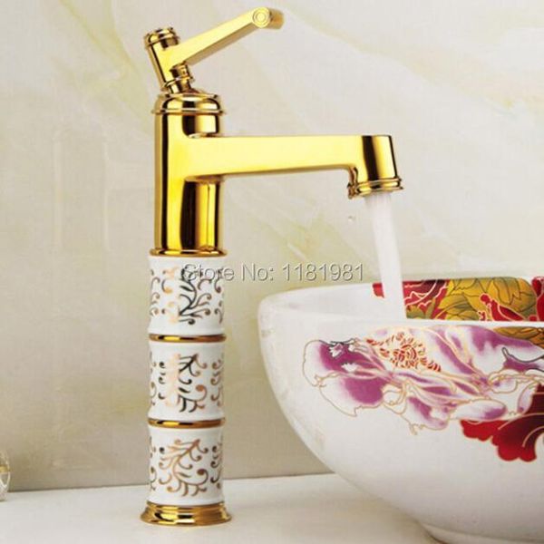 bathroom sink faucets luxury gold copper blue and white porcelain body brass cold mixture faucet bt-4
bathroom sink faucets luxury gold copper blue and white porcelain body brass cold mixture faucet bt-4