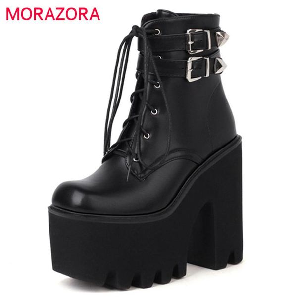 boots morazora 2022 est ankle women rome gladiator shoes buckle cross tied fashion super high heels platform woman, Black
boots morazora 2022 est ankle women rome gladiator shoes buckle cross tied fashion super high heels platform woman, Black