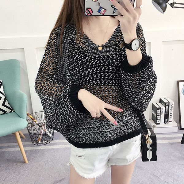 women's sweaters released hollow out knitted crochet bat wing women's fashionable pull jumper ladies big a10j, White;black
women's sweaters released hollow out knitted crochet bat wing women's fashionable pull jumper ladies big a10j, White;black