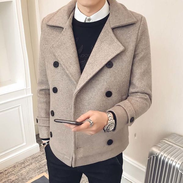 men's suits & blazers winter blazer thick warm double-breasted slim fit fashion solid color social business casual suit jacket man d07v, White;black
men's suits & blazers winter blazer thick warm double-breasted slim fit fashion solid color social business casual suit jacket man d07v, White;black