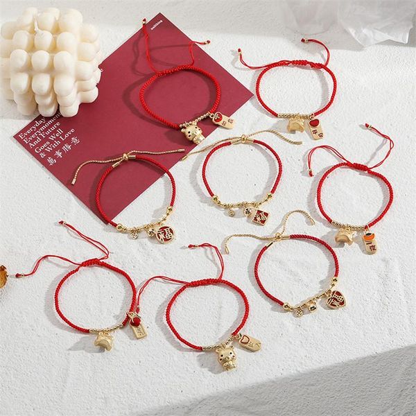 beaded, strands vintage braided red string jewelry natal year zodiac transit blessing pendant hand rope drawable bracelet wholesale, Black
beaded, strands vintage braided red string jewelry natal year zodiac transit blessing pendant hand rope drawable bracelet wholesale, Black